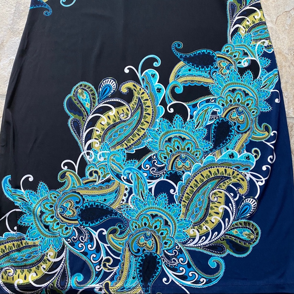APT 9 SLEEVELESS SPANDEX DRESS SIZE L - Picture 4 of 5
